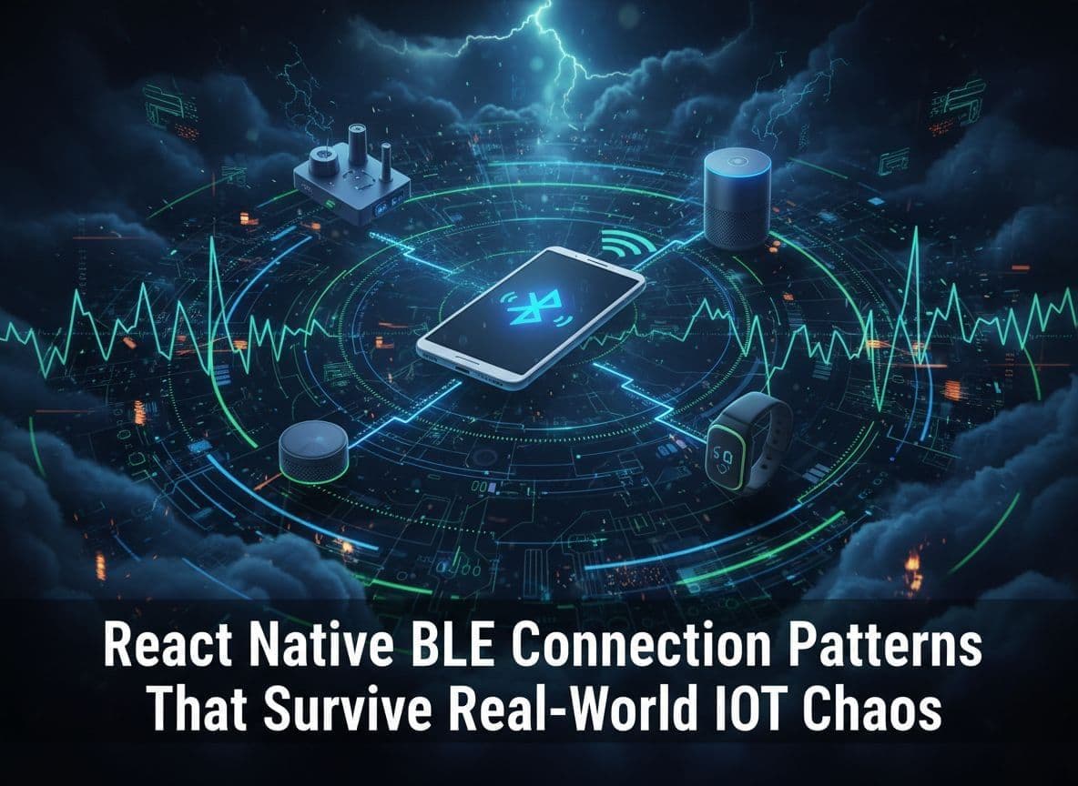 React Native BLE Connection Patterns That Survive Real-World IoT Chaos