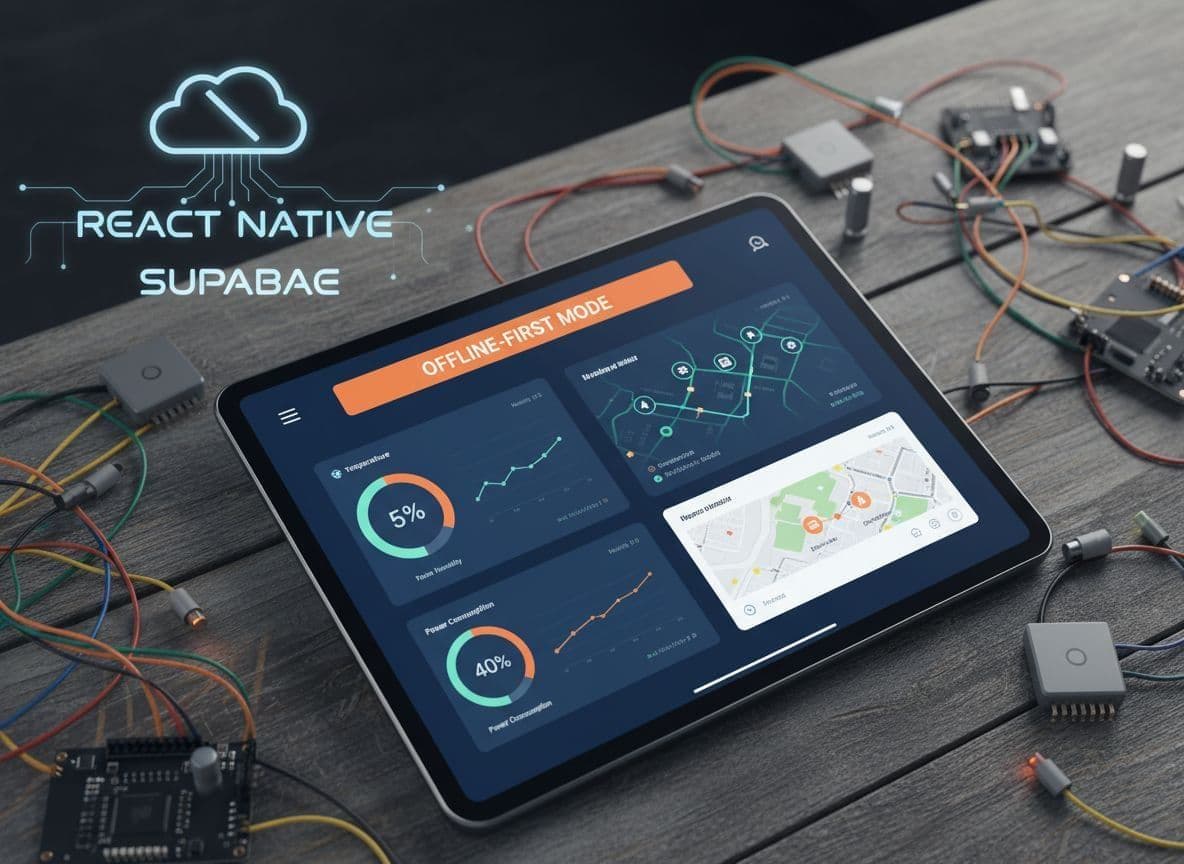 Offline-First IoT Dashboards in React Native with Supabase